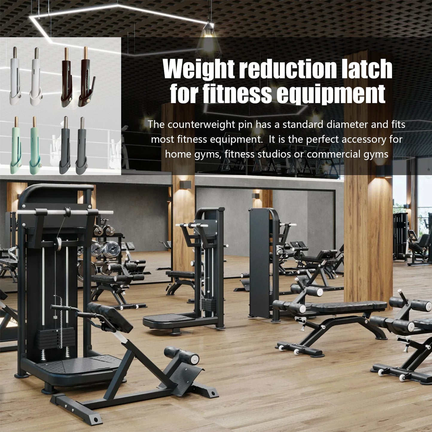 GripMax™ Gewicht Stack Pin Duo