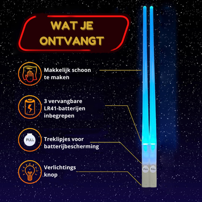 LumiChop™ LED Eetstokjes Duo